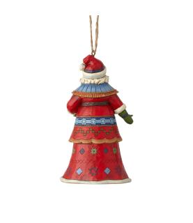 Lapland Santa with Bells ornament