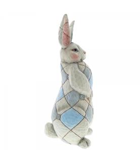 Grey Rabbit Garden Statue