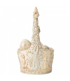 Find Your Path (White Woodland Easter Basket with 4 Egg