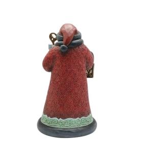 Holiday Manor Santa with Cane Figurine