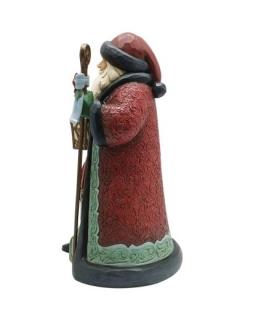 Holiday Manor Santa with Cane Figurine
