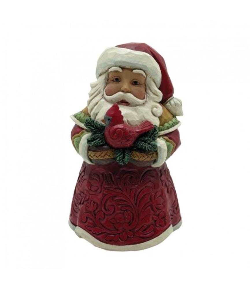 Santa with Cardinal Mini