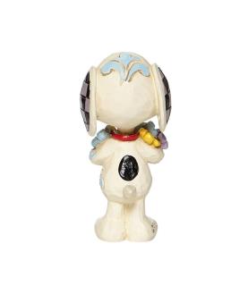 Snoopy with Flowers mini figurine