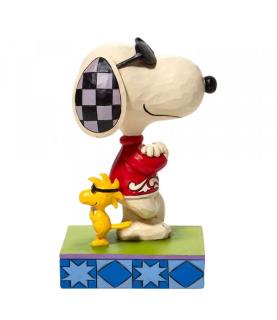 Joe Cool Snoopy and Woodstock Figurine
