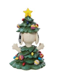 Snoopy Dressed as a Tree Figurine
