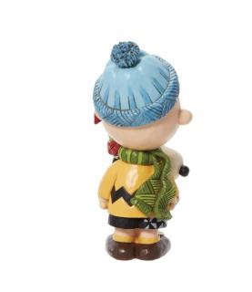 Snoopy and Charlie Brown Hugging Figurine
