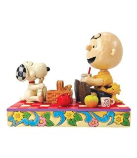 Snoopy, Woodstock and Charlie Brown Picnic Figurine