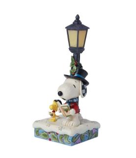 "Caroling in the snow": Snoopy & Woodstock Caroling