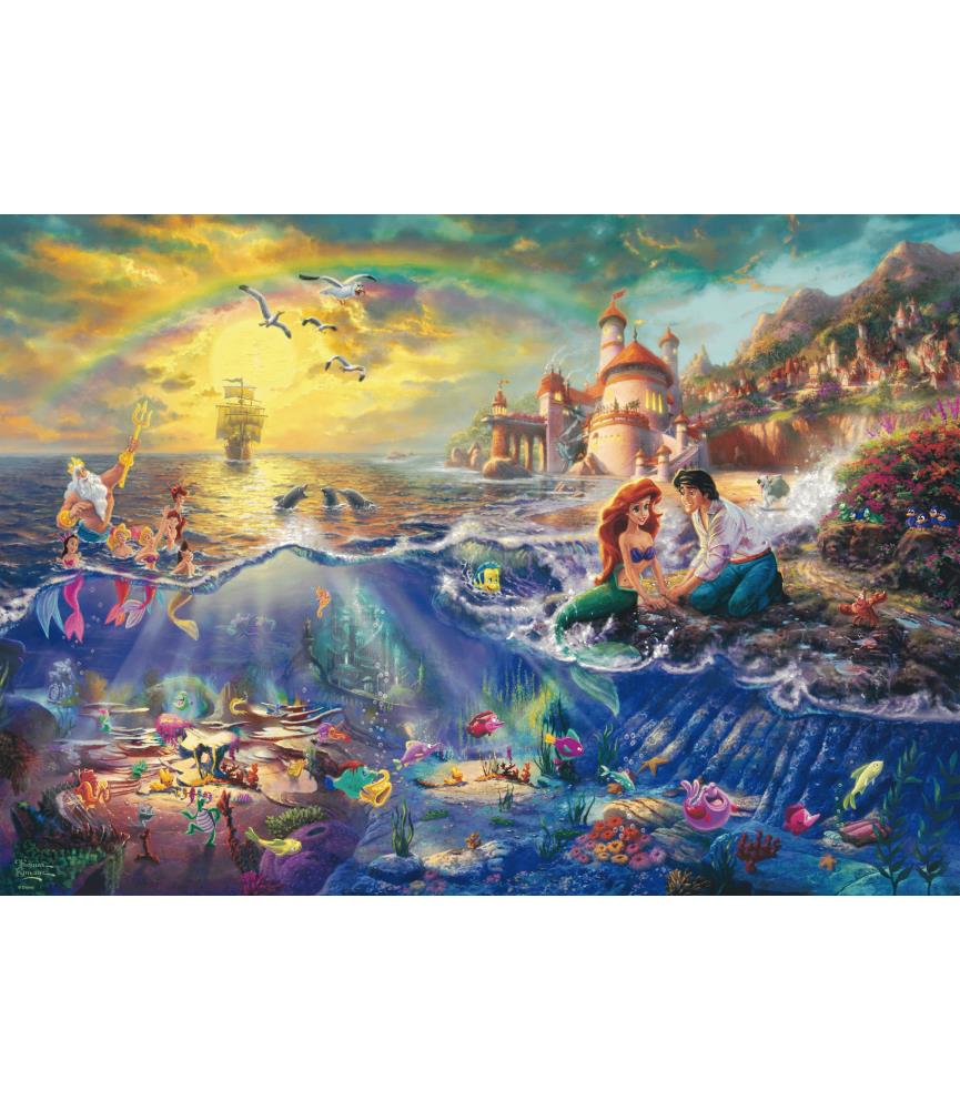 Little Mermaid (The), Thomas Kinkade (1000p)