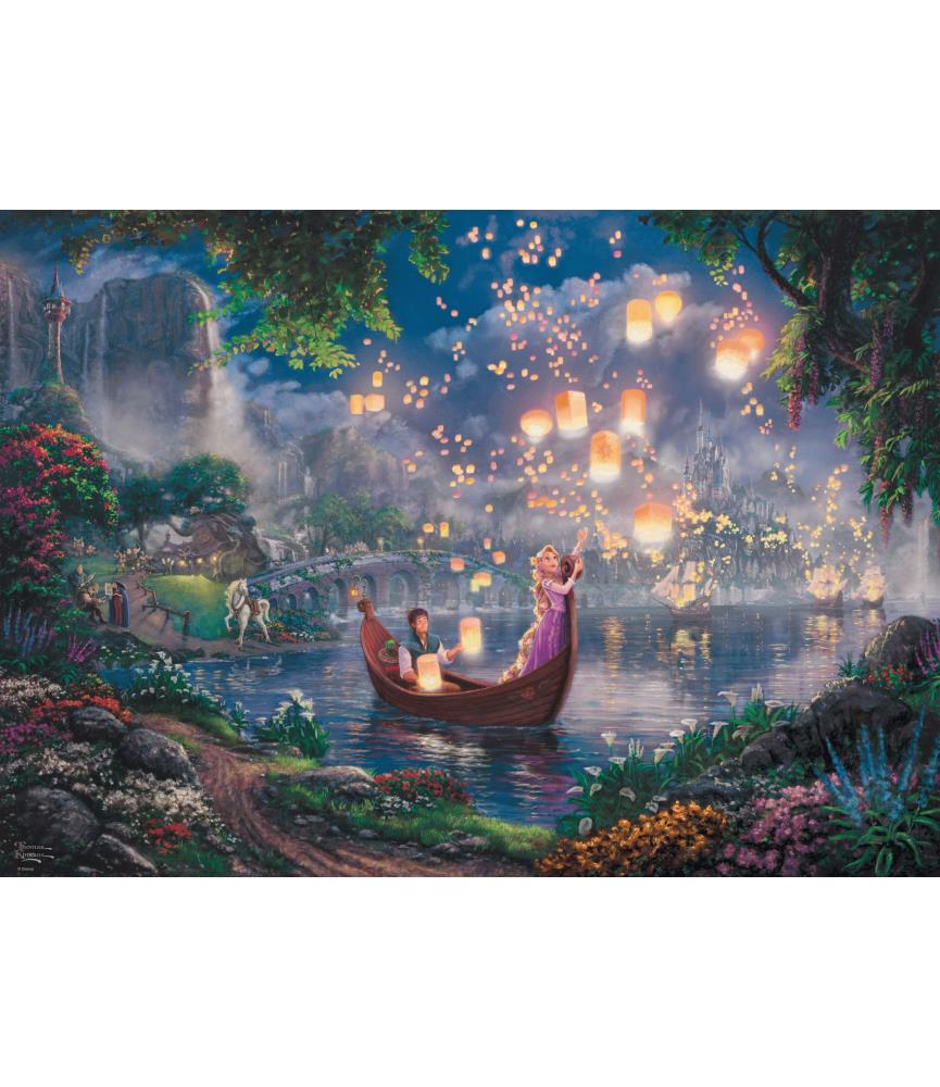 Tangled, Thomas Kinkade (1000p)