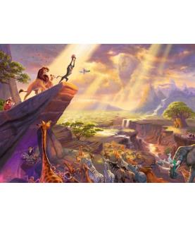Lion King (The), Thomas Kinkade (1000p)