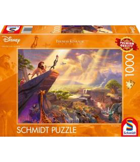 Lion King (The), Thomas Kinkade (1000p)