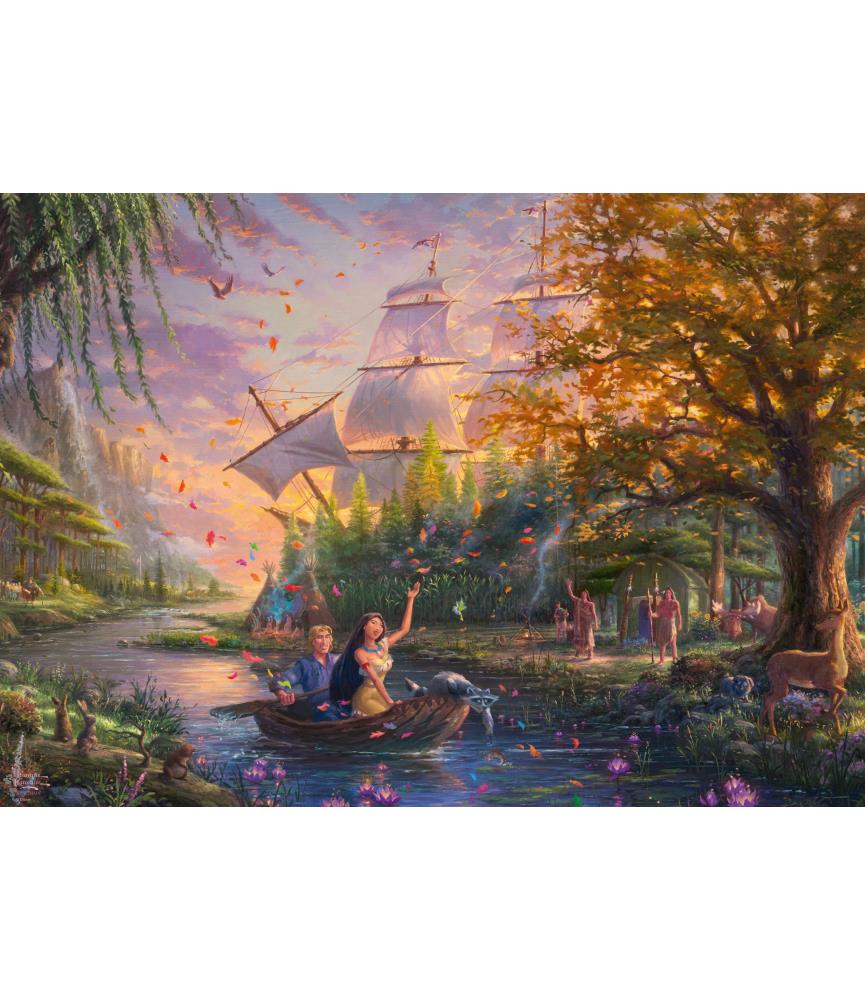 Pocahontas, Thomas Kinkade (1000p)