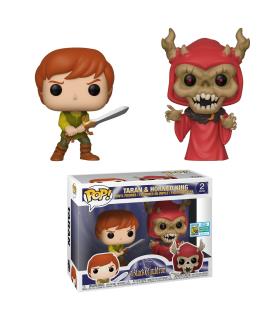 The Black Cauldron POP! Disney Vinyl Figures 2-Pack Taran & Horned King (Convention Exclusive)