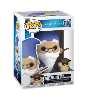 The Sword in the Stone POP! & Buddy Vinyl Figure Merlin w/Archimedes  (#1100)