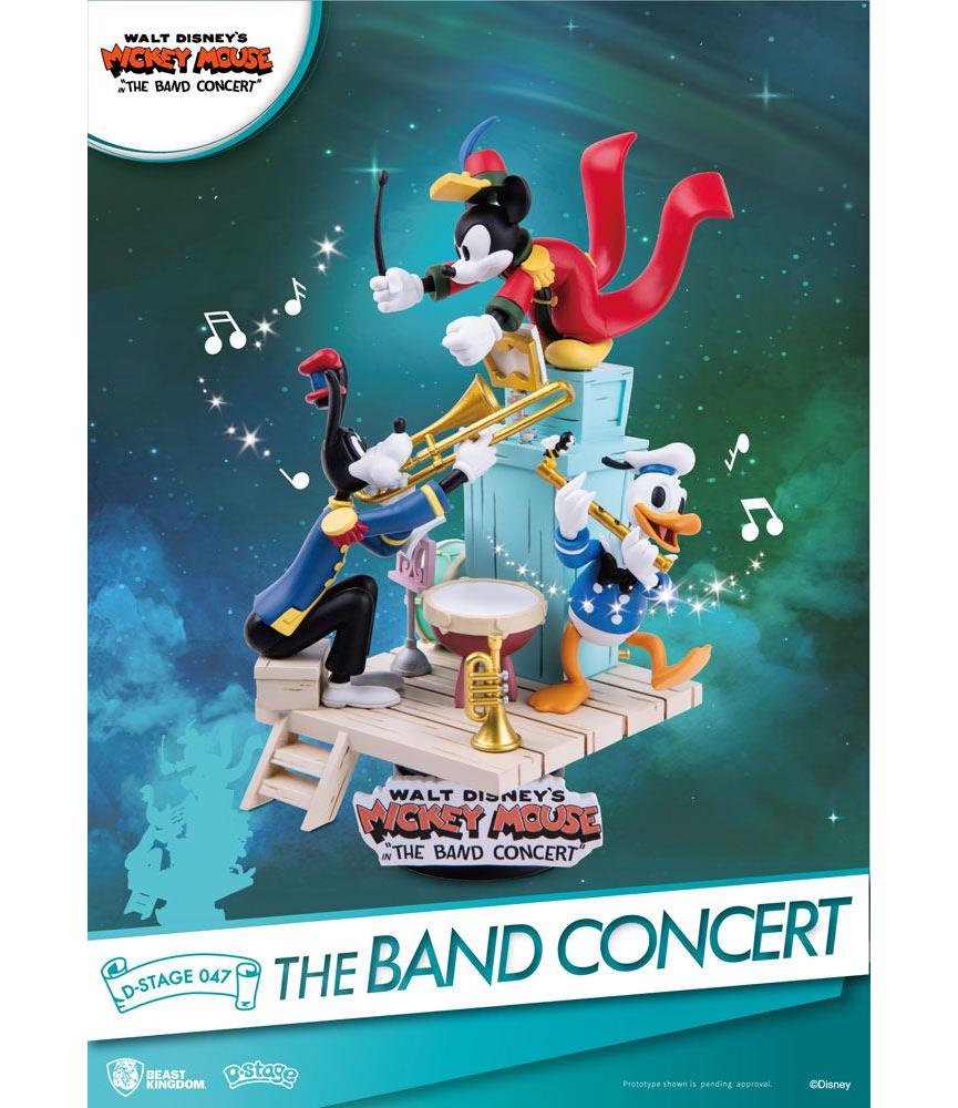Disney Mickey Mouse D-Stage PVC Diorama The Band Concert