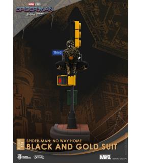 Marvel: Spider-Man No Way Home - Black and Gold Suit PVC Diorama Statue