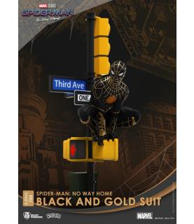 Marvel: Spider-Man No Way Home - Black and Gold Suit PVC Diorama Statue