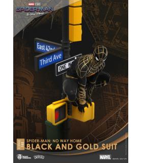 Marvel: Spider-Man No Way Home - Black and Gold Suit PVC Diorama Statue