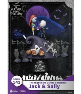 The Nightmare Before Christmas: Jack and Sally PVC Diorama