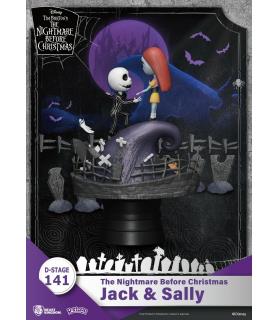 The Nightmare Before Christmas: Jack and Sally PVC Diorama