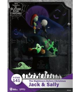 The Nightmare Before Christmas: Jack and Sally PVC Diorama