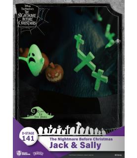The Nightmare Before Christmas: Jack and Sally PVC Diorama