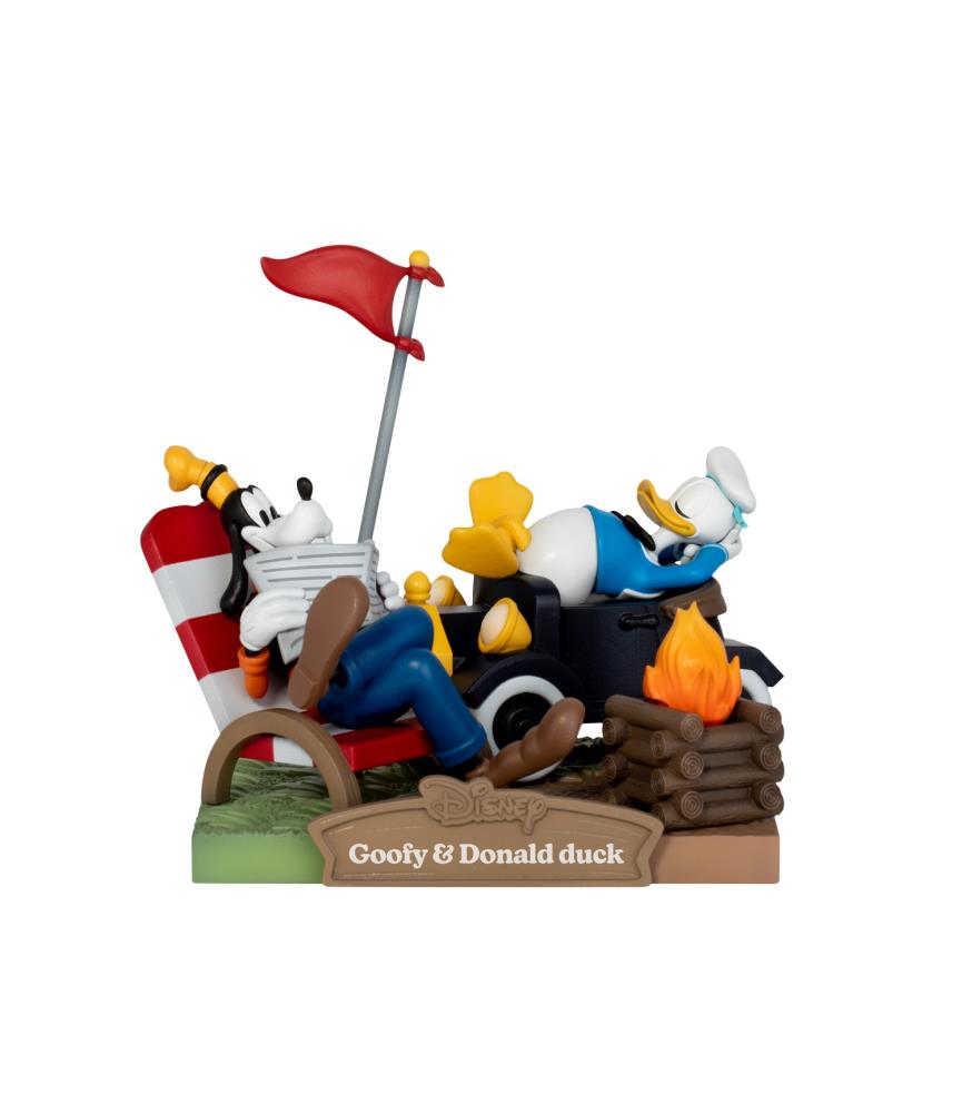 Campsites Series - Goofy & Donald Duck PVC Diorama