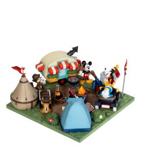 Campsites Series - Goofy & Donald Duck PVC Diorama