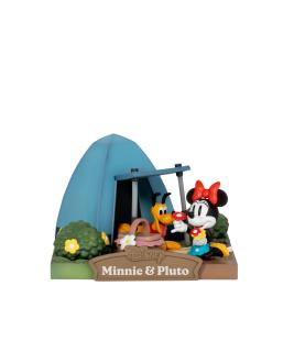 Campsites Series - Minnie & Pluto PVC Diorama