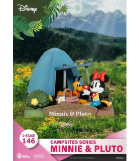 Campsites Series - Minnie & Pluto PVC Diorama