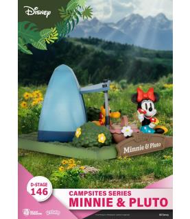 Campsites Series - Minnie & Pluto PVC Diorama
