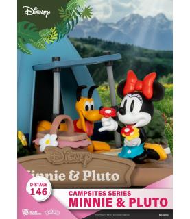 Campsites Series - Minnie & Pluto PVC Diorama