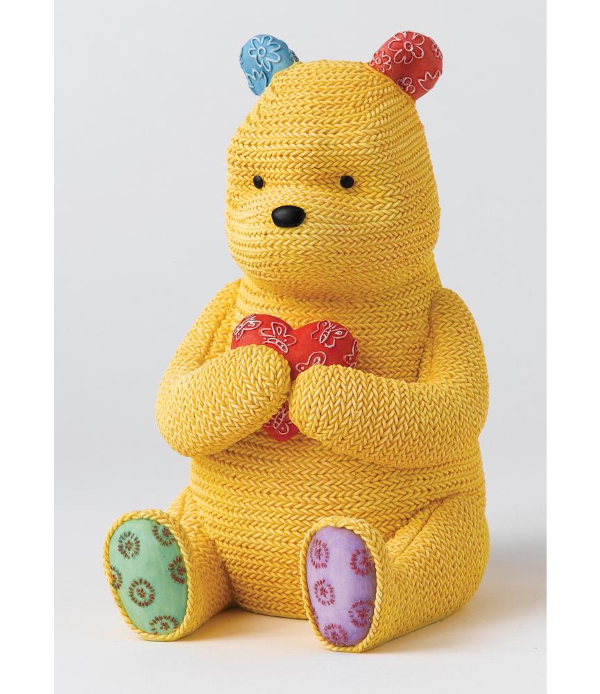 Pooh Money Bank (knitted)