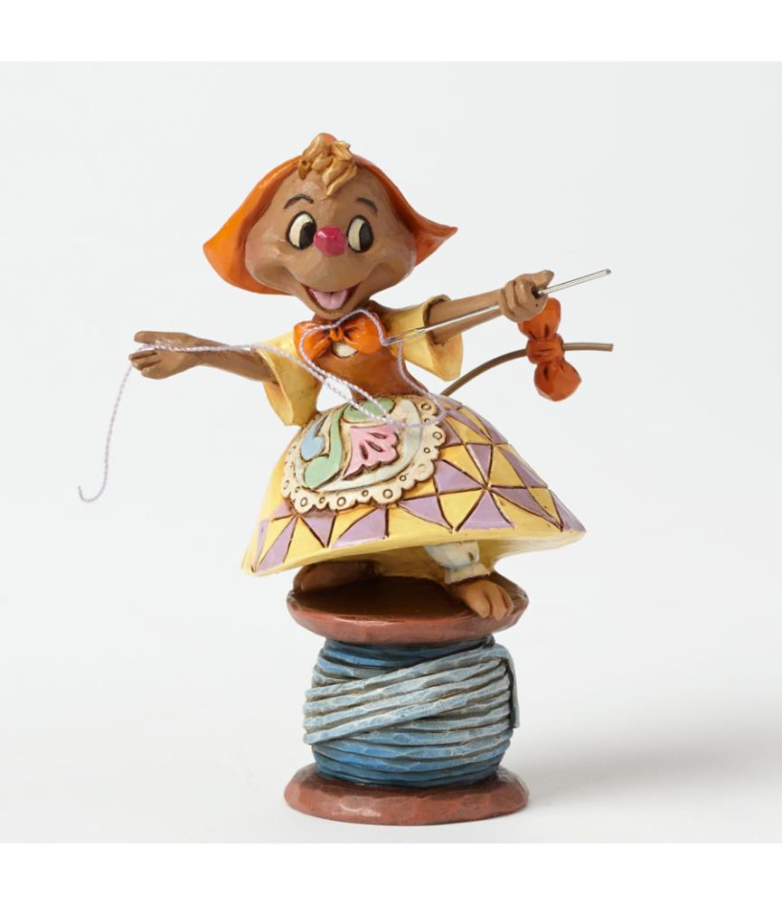 Cinderella's Kind Helper: Suzy needle mouse figurine