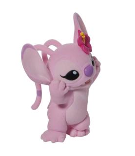 Flocked Angel Figurine