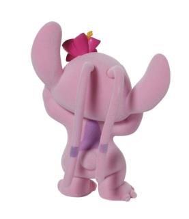 Flocked Angel Figurine