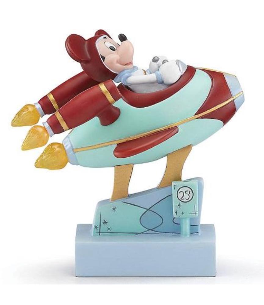 Mickey goes to the moon