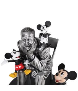 Walt with Mickey Mouse Through the Years Disney 100 Figurine