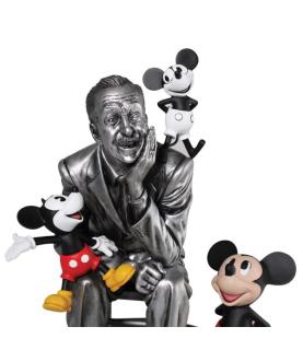 Walt with Mickey Mouse Through the Years Disney 100 Figurine