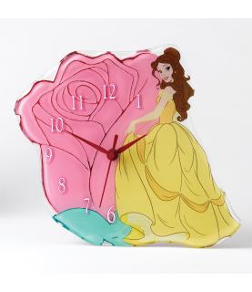 Enchanted time (Belle Wall Clock)