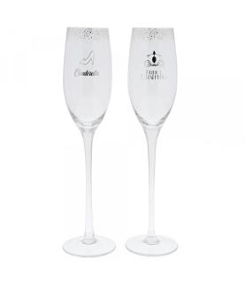 Cinderella Wedding Toasting Glasses
