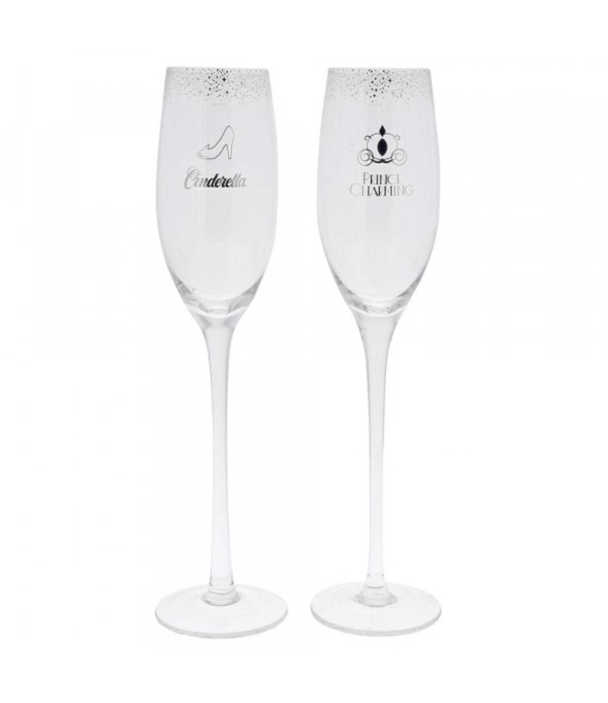 Cinderella Wedding Toasting Glasses