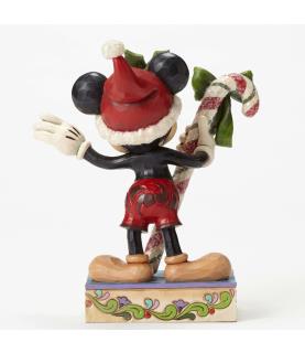 Mickey Mouse with Candy Cane