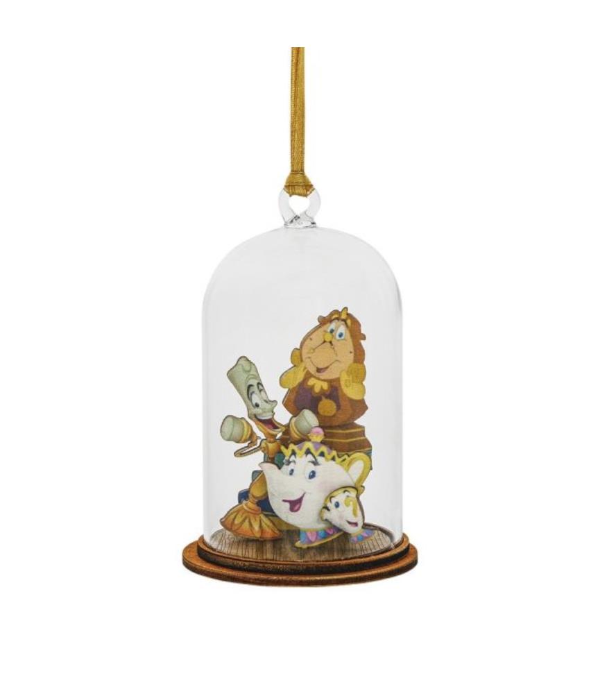 Loyal Servants (Mrs Potts, Chip, Cogsworth, Lumiere) Ornament