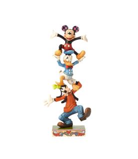 Teetering Tower: Goofy Donald and Mickey