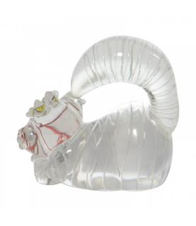 Clear Cheshire Cat Figurine