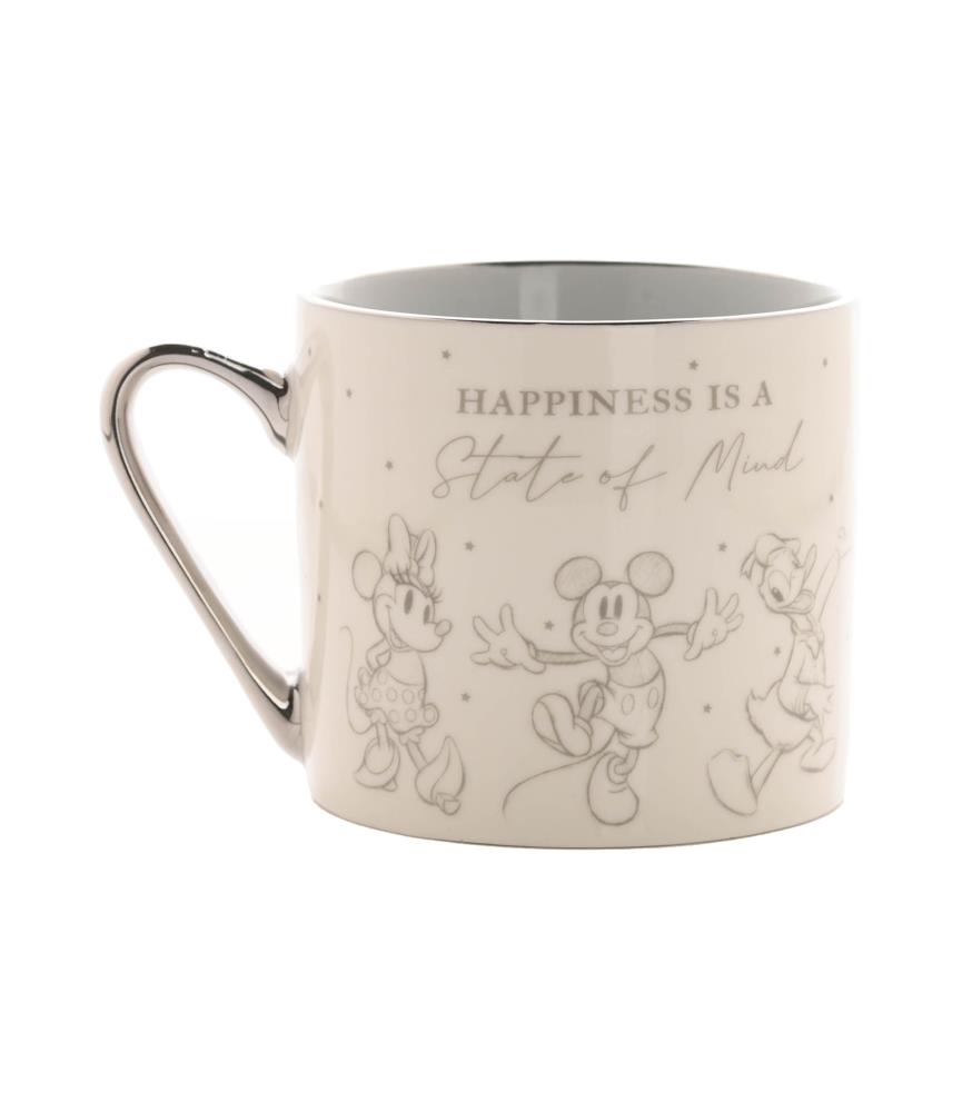Disney 100 Premium Mug - "Happiness is a State of Mind"