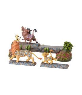 Carefree Camaraderie: Simba Timon and Pumbaa
