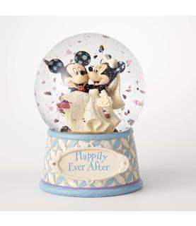 Happily Ever After': Mickey and Minnie Wedding Water Ball